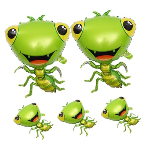 SUPVOX 5 Stück Große Mantis Folienballons aus Aluminiumfolie Lebendige Insektenparty Deko Stabile und Wiederverwendbare Luftballons für Garten Geburtstag und Sommerveranstaltungen SUPVOX 5 Stück Große Mantis Folienballons aus Aluminiumfolie Lebendige Insektenparty Deko Stabile und Wiederverwendbare Luftballons für Garten Geburtstag und Sommerveranstaltungen von Supvox