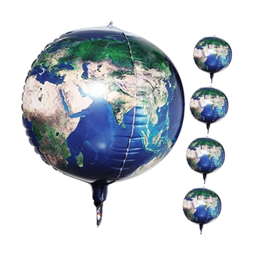 SUPVOX 5 Stück Teiliges Planetendekorations Set mit Erdmuster Folienballons Bunte Langlebige Partydekoration für Kindergeburtstag Wohnzimmer Faszinierende Weltraumgestaltung SUPVOX 5 Stück Teiliges Planetendekorations Set mit Erdmuster Folienballons Bunte Langlebige Partydekoration für Kindergeburtstag Wohnzimmer Faszinierende Weltraumgestaltung von Supvox