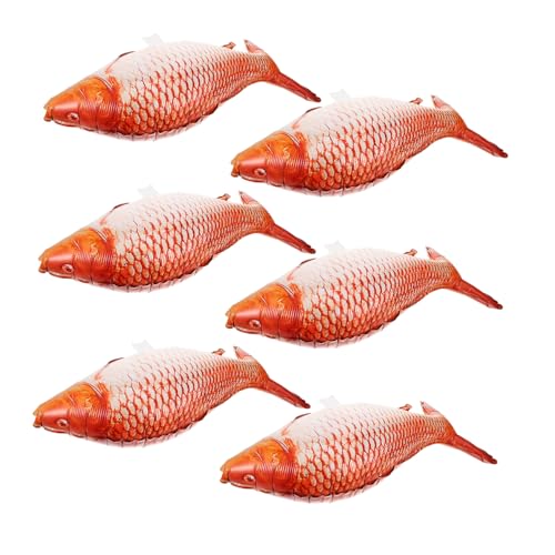 SUPVOX 6 Stück Fischförmige Aluminiumfolie Luftballons Dekorationen für Geburtstage Hochzeiten Festivals Wiederverwendbare Party Deko mit Detailverliebtem Design SUPVOX 6 Stück Fischförmige Aluminiumfolie Luftballons Dekorationen für Geburtstage Hochzeiten Festivals Wiederverwendbare Party Deko mit Detailverliebtem Design von Supvox
