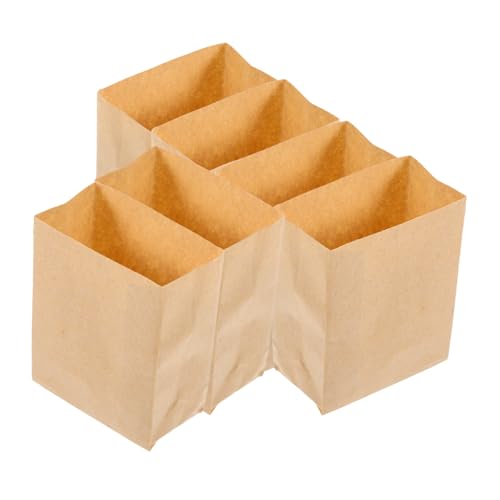 SUPVOX 6 Stück Mini Papiertragetaschen Miniatur Papiertüten für Puppenhaus Dekoration Süßigkeitenverpackung Robust und Natürlich für Mini Haus Zubehör und Szenenmodelle SUPVOX 6 Stück Mini Papiertragetaschen Miniatur Papiertüten für Puppenhaus Dekoration Süßigkeitenverpackung Robust und Natürlich für Mini Haus Zubehör und Szenenmodelle von Supvox