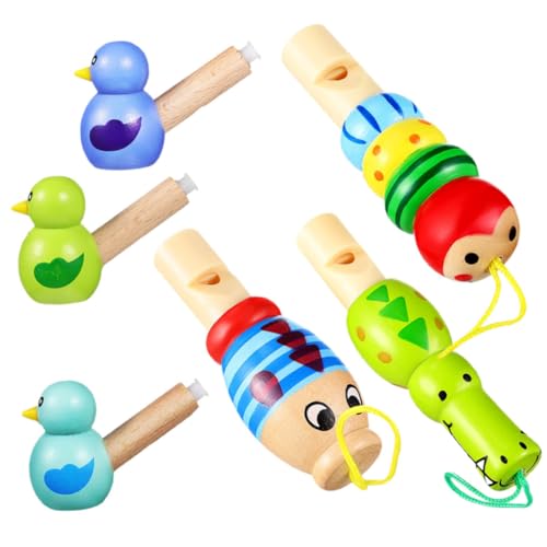 SUPVOX 6 Stück Teiliges Holz Pfeifenspielzeug mit Lustigen Cartoon Tiermotiven Leicht und Tragbar Pädagogisch für Kindergeburtstage Musikförderung und Partyspaß Sichere Glatte Oberfläche SUPVOX 6 Stück Teiliges Holz Pfeifenspielzeug mit Lustigen Cartoon Tiermotiven Leicht und Tragbar Pädagogisch für Kindergeburtstage Musikförderung und Partyspaß Sichere Glatte Oberfläche von Supvox