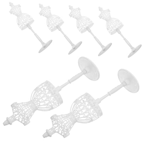 SUPVOX 6 Stück Teiliges Miniatur Puppen Schaufensterpuppen Hohl Gestaltete Kreative Mannequin Modelle Vielseitige Puppenständer für Mini Haus Dekoration und Zubehör Weiß SUPVOX 6 Stück Teiliges Miniatur Puppen Schaufensterpuppen Hohl Gestaltete Kreative Mannequin Modelle Vielseitige Puppenständer für Mini Haus Dekoration und Zubehör Weiß von Supvox