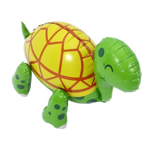 SUPVOX Aufblasbare Schildkröte Niedliches Schildkröten Luftspielzeug Party Deko Aluminiumfolie für Kindergeburtstage und Fotoshootings SUPVOX Aufblasbare Schildkröte Niedliches Schildkröten Luftspielzeug Party Deko Aluminiumfolie für Kindergeburtstage und Fotoshootings von Supvox