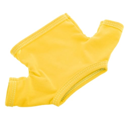 SUPVOX Bärenpuppenkleidung Babykleidung Für Puppen Bärenhemden Puppenkleidung Outfits Kleidung Tragen Bärenshirt Zartes Puppen-t-Shirt Ausgestopfte Bärenkleidung Puppen-Outfits Gelb Stoff von Supvox