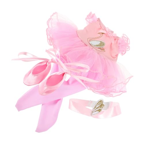 SUPVOX Ballettkostüm für Puppen Teiliges Tanzoutfit mit Tüllrock und Stirnband Prinzessin Ballerina Kleidung Geeignet für Puppen Party Tanz Rollenspiel SUPVOX Ballettkostüm für Puppen Teiliges Tanzoutfit mit Tüllrock und Stirnband Prinzessin Ballerina Kleidung Geeignet für Puppen Party Tanz Rollenspiel von Supvox
