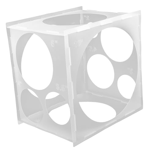 SUPVOX Ballon Messbox mit Löchern Messwerkzeug für Runde Luftballons Verschleißfestes Material Geeignet für Geburtstagsfeiern Hochzeiten und Babyshowers Einfache Handhabung SUPVOX Ballon Messbox mit Löchern Messwerkzeug für Runde Luftballons Verschleißfestes Material Geeignet für Geburtstagsfeiern Hochzeiten und Babyshowers Einfache Handhabung von Supvox