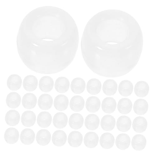 SUPVOX Bunte Acrylperlen mit UV Farbwechsel und Leuchteffekt DIY Schmuckperlen für Armbänder Halsketten Perlen für Bastelzubehör von Supvox