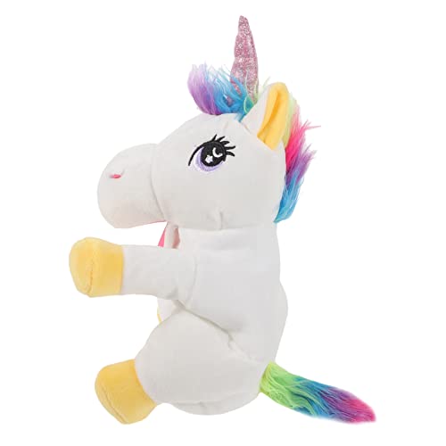 SUPVOX Einhorn Handpuppe Plüschstoff Waschbar Kreativ Dekoratives Kuscheltier für Storytelling Handspielzeug Fördert Fantasie und Lernfähigkeit SUPVOX Einhorn Handpuppe Plüschstoff Waschbar Kreativ Dekoratives Kuscheltier für Storytelling Handspielzeug Fördert Fantasie und Lernfähigkeit von Supvox