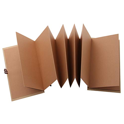 SUPVOX Fotoalbum aus Kraftpapier, Albumseite für Akkordeon, 6 Zoll, für Fotosammlung von Geschenken, Geburtstagen, Hochzeiten, Valentinstag, Kraftpapier, Papier, Image 1, 21x11.5x1.3 cm SUPVOX Fotoalbum aus Kraftpapier, Albumseite für Akkordeon, 6 Zoll, für Fotosammlung von Geschenken, Geburtstagen, Hochzeiten, Valentinstag, Kraftpapier, Papier, Image 1, 21x11.5x1.3 cm von Supvox