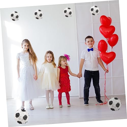 SUPVOX Fußball Pinata Dekoration Realistisches Design Sport Party Deko Kindergeburtstag Indoor Outdoor Festliche Fotorequisite für Familien und Freunde von Supvox