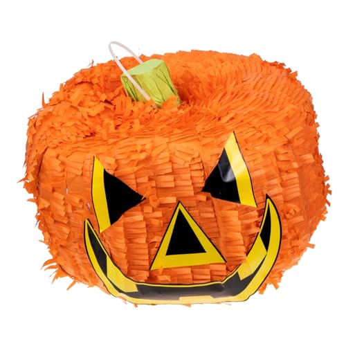 SUPVOX Halloween Kürbis Piñata Füllbare Piñata für Kreatives Partyspielzeug für Halloween Feiern Sicher für Süßigkeiten und Spielzeugfüllung SUPVOX Halloween Kürbis Piñata Füllbare Piñata für Kreatives Partyspielzeug für Halloween Feiern Sicher für Süßigkeiten und Spielzeugfüllung von Supvox
