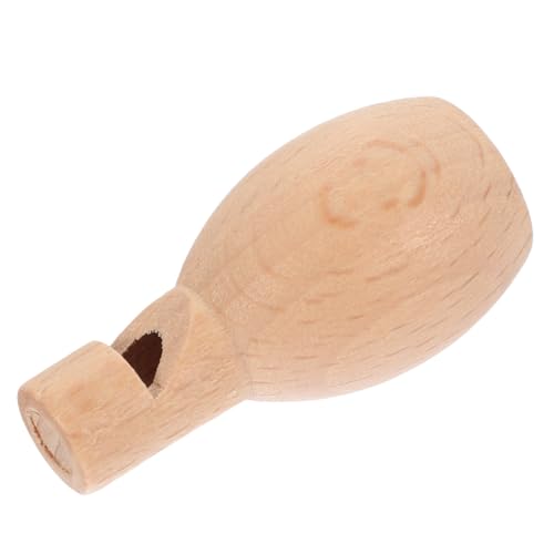 SUPVOX Holzpfeife DIY Musikinstrument Kinderpfeife aus Holz Mini Holzspielzeug für Musikalische Früherziehung und Spielerische der Fingerfertigkeit von Supvox