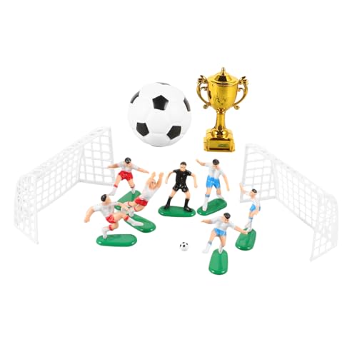 SUPVOX Miniaturisierte Fußballtrophäe als Tortendeko für Puppenhaus mit Fußball und Eva Wolken Fußball Party Deko für Jungen SUPVOX Miniaturisierte Fußballtrophäe als Tortendeko für Puppenhaus mit Fußball und Eva Wolken Fußball Party Deko für Jungen von Supvox