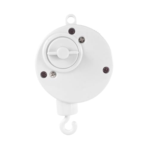 SUPVOX Mobile Spieluhr Weiß mit Plunger Haken und Aufziehmechanismus Rotierende Musikbox für Babybett Fördert Visuelle und Auditive Entwicklung Einfach zu Pausieren und DIY fähig SUPVOX Mobile Spieluhr Weiß mit Plunger Haken und Aufziehmechanismus Rotierende Musikbox für Babybett Fördert Visuelle und Auditive Entwicklung Einfach zu Pausieren und DIY fähig von Supvox