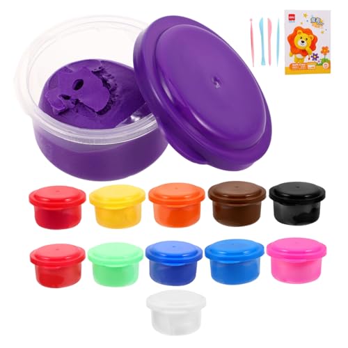SUPVOX Modelliermasse Farben Ultraleicht Lufttrocknend Knetmasse Mit Werkzeugen Non-sticky Waschbar Kreativ Für Basteln Schule Jungen Mädchen SUPVOX Modelliermasse Farben Ultraleicht Lufttrocknend Knetmasse Mit Werkzeugen Non-sticky Waschbar Kreativ Für Basteln Schule Jungen Mädchen von Supvox