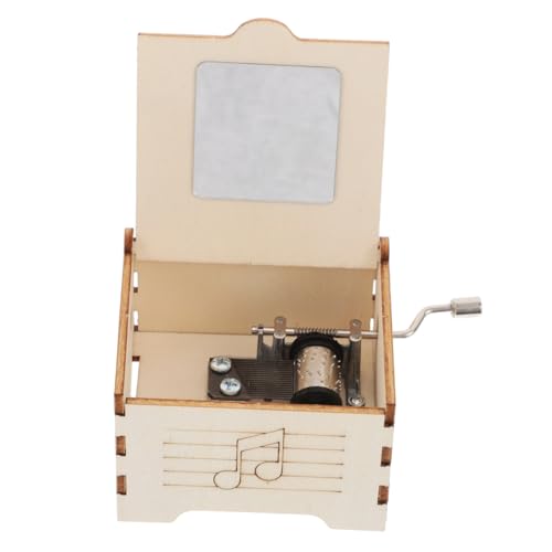 SUPVOX Musikbox -lehrwerkzeug Spieluhr Musikboxen Wissenschaftliche Experimente Kits Wissenschaftsspielzeug Technisches DIY -wissenschaftsexperimente Für Khaki Holz von Supvox