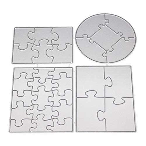 SUPVOX Puzzle Schablonen Stanzmaschine Stanzformen Metall Stanzschablone Prägeschablonen Album Scrapbooking DIY SUPVOX Puzzle Schablonen Stanzmaschine Stanzformen Metall Stanzschablone Prägeschablonen Album Scrapbooking DIY von Supvox