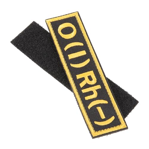 SUPVOX Reflektierender O Blutgruppen Patch mit Beständig und Leicht Anzubringen Geeignet für Uniformen Rucksäcke und Kleidung Praktisches Erkennungszeichen für Medizinische und Taktische SUPVOX Reflektierender O Blutgruppen Patch mit Beständig und Leicht Anzubringen Geeignet für Uniformen Rucksäcke und Kleidung Praktisches Erkennungszeichen für Medizinische und Taktische von Supvox