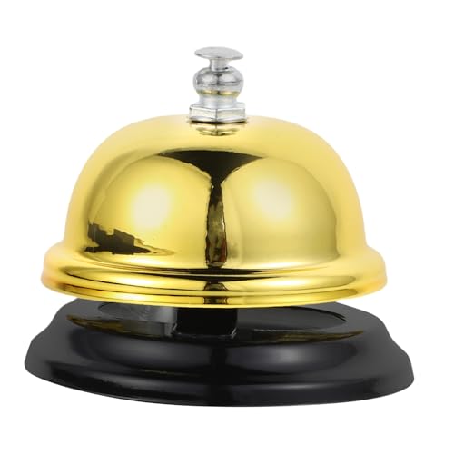 SUPVOX klingel an der rezeption Serviceklingel für Hotels Empfangsglocke Hotelservice-Klingel tragbare Glocke Desktop-Glocke Restaurantglocke Gastronomie Glocke Legierung Golden SUPVOX klingel an der rezeption Serviceklingel für Hotels Empfangsglocke Hotelservice-Klingel tragbare Glocke Desktop-Glocke Restaurantglocke Gastronomie Glocke Legierung Golden von Supvox