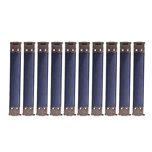 SuPVOX Interner Flex-Rahmen, 8 cm, Metall-Ersatzklammern, Zubehör für Handtaschen, Taschen, Münzen, Geldbörse, 10 Stück 9 cm siehe abbildung von Supvox
