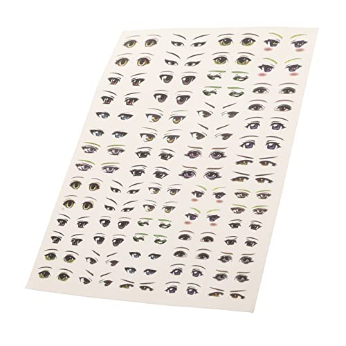 Supvox 1 Blatt Cartoon Augen Aufkleber Selbstklebende Augen Sticker für DIY Bastelprojekte Vielfältige Farben und Formen für Puppen und Figuren Langlebige Papiermaterialien Einfach Supvox 1 Blatt Cartoon Augen Aufkleber Selbstklebende Augen Sticker für DIY Bastelprojekte Vielfältige Farben und Formen für Puppen und Figuren Langlebige Papiermaterialien Einfach von Supvox