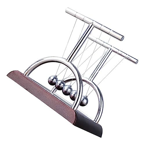 Supvox 1 PC Newton Ornamente Wiege Trendy Home Decor Kreativer Bumper Ball Interessantes Physikalisches Modell Perpetuum Mobile Modell Pädagogisches Modell Dekoratives Ornament Supvox 1 PC Newton Ornamente Wiege Trendy Home Decor Kreativer Bumper Ball Interessantes Physikalisches Modell Perpetuum Mobile Modell Pädagogisches Modell Dekoratives Ornament von Supvox