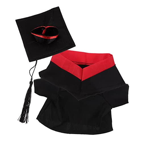 Supvox 1 Satz Abschlussanzugsspielzeug kleiden Abschluss Ihr Puppenmütze Kleidung Zubehör puppenkleidung Puppen Kleidung Puppe Graduierung Hut Kleidung Puppen-Abschlusskleid Stoff Black Supvox 1 Satz Abschlussanzugsspielzeug kleiden Abschluss Ihr Puppenmütze Kleidung Zubehör puppenkleidung Puppen Kleidung Puppe Graduierung Hut Kleidung Puppen-Abschlusskleid Stoff Black von Supvox