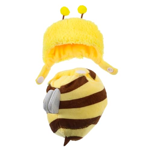 Supvox 1 Satz Bienenpuppenkleidung zarte Puppenkleidung kompaktes Puppenkostüm Kleidung für Cartoon-Puppen Puppenkleidung Puppenzubehör zartes Puppendekor Stoff von Supvox