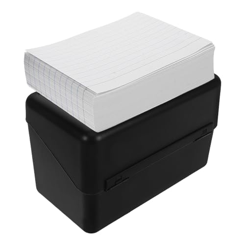 Supvox 1 Satz Karteikartenspeicherbox Bequemer Kartenhalter Karteikartenhalter Karteikarteninhaber Karteikartenständer Aufbewahrungsbox für Karten Visitenkarteninhaber Kartenhülle Plastik Supvox 1 Satz Karteikartenspeicherbox Bequemer Kartenhalter Karteikartenhalter Karteikarteninhaber Karteikartenständer Aufbewahrungsbox für Karten Visitenkarteninhaber Kartenhülle Plastik von Supvox