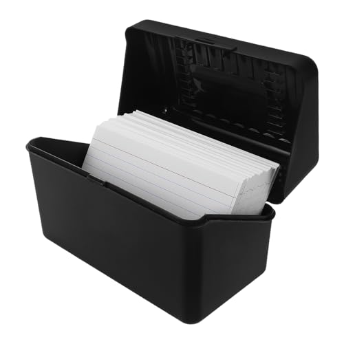 Supvox 1 Satz Karteikartenspeicherbox Visitenkarteninhaber Tragbarer Karteikartenspeicher Kartenhülle Karteikarten-Organizer-datei Aufbewahrungsbehälter Für Flash-Karten Plastik Supvox 1 Satz Karteikartenspeicherbox Visitenkarteninhaber Tragbarer Karteikartenspeicher Kartenhülle Karteikarten-Organizer-datei Aufbewahrungsbehälter Für Flash-Karten Plastik von Supvox