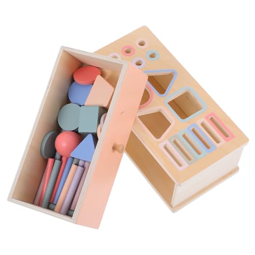 Supvox 1 Satz Montessori Sortierbox aus Holz Lernspielzeug für Kleinkinder Jahre Farben Formen und Feinmotorik Sicheres und Interaktives Bildungsspielzeug für Frühes Lernen Supvox 1 Satz Montessori Sortierbox aus Holz Lernspielzeug für Kleinkinder Jahre Farben Formen und Feinmotorik Sicheres und Interaktives Bildungsspielzeug für Frühes Lernen von Supvox
