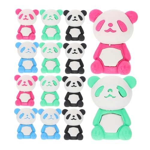 Supvox 1 Satz Panda Radiergummi Niedliches Cartoon Design Für Kindergeburtstag Schulbedarf Und Geschenkidee Für Kleine Zufällige Farbe 16 Stück Supvox 1 Satz Panda Radiergummi Niedliches Cartoon Design Für Kindergeburtstag Schulbedarf Und Geschenkidee Für Kleine Zufällige Farbe 16 Stück von Supvox