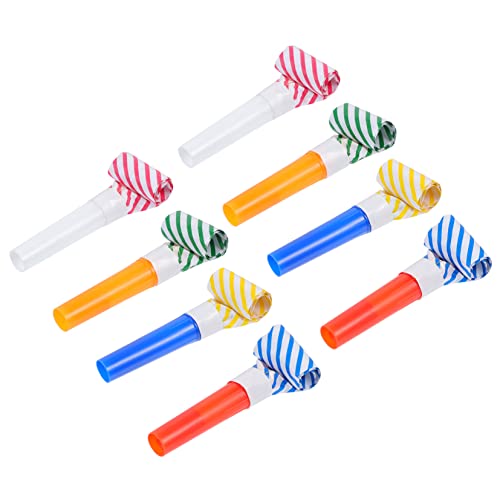 Supvox 1 Satz Pfeifenspielzeug Geburtstagspfeife Geburtstags-Gebläse lautes Partygebläse Geburtstagsparty Gebläse Geräuschemacher für Krachmacher Blowouts Pfeifen Papier Supvox 1 Satz Pfeifenspielzeug Geburtstagspfeife Geburtstags-Gebläse lautes Partygebläse Geburtstagsparty Gebläse Geräuschemacher für Krachmacher Blowouts Pfeifen Papier von Supvox