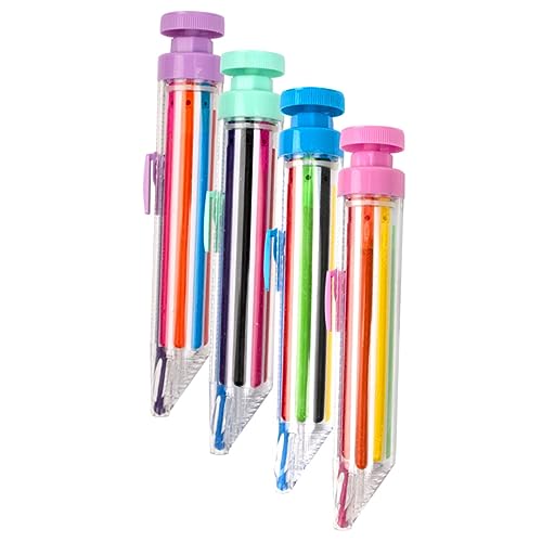 Supvox 1 Satz Teiliges Drehbare Buntstifte Farben Wachsmalstifte Für Druckempfindliche Zeichnen Und Schreiben Für Zuhause Und Unterwegs 4 Stück Supvox 1 Satz Teiliges Drehbare Buntstifte Farben Wachsmalstifte Für Druckempfindliche Zeichnen Und Schreiben Für Zuhause Und Unterwegs 4 Stück von Supvox