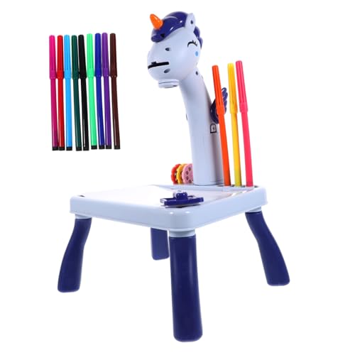 Supvox 1 Satz Zeichentablett für spielzeuge Desktop-Zeichenprojektor Projektor- für Zeichentisch für Projektormalerei Elektronisches Bauteil Blue von Supvox
