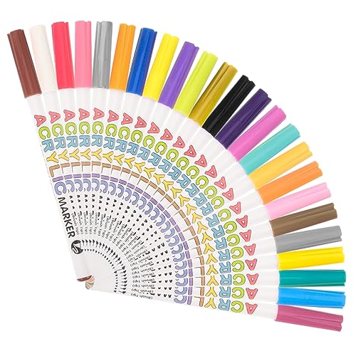Supvox 1 Schachtel Markieren Sie Schlaganfallpinsel malen Stifte feiner Lackstift Lackmarkierungen für Papier feine Lackstifte Färbung Marker Farbmarker für Scrapbooking Plastik Supvox 1 Schachtel Markieren Sie Schlaganfallpinsel malen Stifte feiner Lackstift Lackmarkierungen für Papier feine Lackstifte Färbung Marker Farbmarker für Scrapbooking Plastik von Supvox