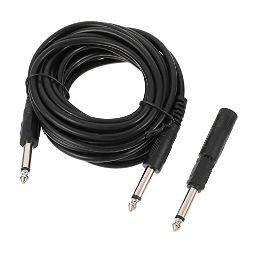 Supvox 1 Set Instrumentenkabel Elektrokabel Für E Gitarre Spiralkabel Gitarrenkabel Weiblich Echt Dicke Kordel Mit Adapter Instrumentenkabel Gitarrenkabel Gitarrenkabel Adapter Schwarz Supvox 1 Set Instrumentenkabel Elektrokabel Für E Gitarre Spiralkabel Gitarrenkabel Weiblich Echt Dicke Kordel Mit Adapter Instrumentenkabel Gitarrenkabel Gitarrenkabel Adapter Schwarz von Supvox