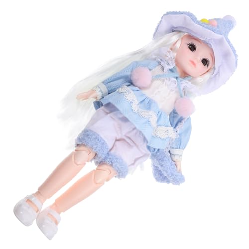 Supvox 1 Set Puppe Mit Make Up Puppen Erstes Realistisches Babykleid Süße Puppe Lebendige Puppe Mädchenpuppe Make Up Puppe Minipuppe Gliederpuppe Puppe Himmelblauer Kunststoff Supvox 1 Set Puppe Mit Make Up Puppen Erstes Realistisches Babykleid Süße Puppe Lebendige Puppe Mädchenpuppe Make Up Puppe Minipuppe Gliederpuppe Puppe Himmelblauer Kunststoff von Supvox