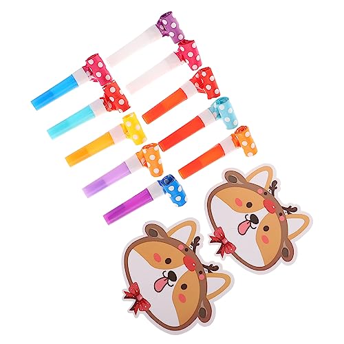 Supvox 10 Sätze Gebläse Krachmacher Partygeschenke für Erwachsene Geburtstag party mitgebsel kinderparty mitgebsel corgie Party-Krachmacher Krachmacher Blowouts Pfeifen Plastik Supvox 10 Sätze Gebläse Krachmacher Partygeschenke für Erwachsene Geburtstag party mitgebsel kinderparty mitgebsel corgie Party-Krachmacher Krachmacher Blowouts Pfeifen Plastik von Supvox