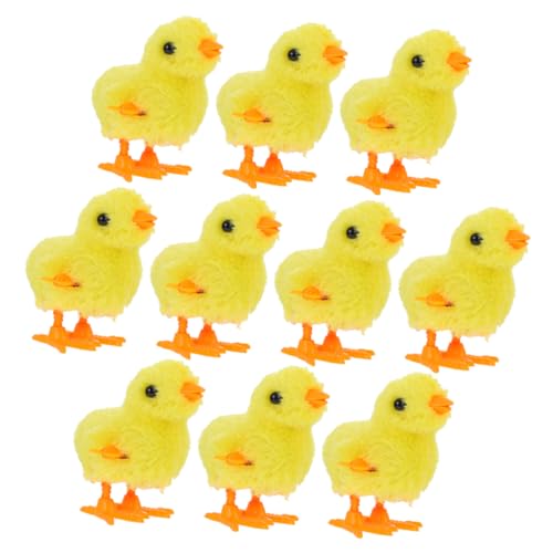 Supvox 10 Stück Aufziehbares Hühnerspielzeug Huhn Küken aufziehen Hühnchenspielzeug Hühner aufgeben aufziehspielzeug Hühnerfigur Tierspielzeug aufwinden Plüschstoffe Supvox 10 Stück Aufziehbares Hühnerspielzeug Huhn Küken aufziehen Hühnchenspielzeug Hühner aufgeben aufziehspielzeug Hühnerfigur Tierspielzeug aufwinden Plüschstoffe von Supvox