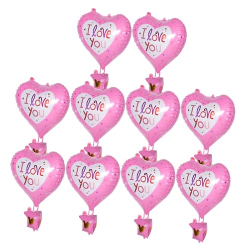 Supvox 10 Stück Heißluftballon Dekoration Luftballons Alles Zum Geburtstag Dekorationen -show-ballon Liebesballons Geburtstagsballons Für Mädchen Valentinsballons Aluminiumfolie Supvox 10 Stück Heißluftballon Dekoration Luftballons Alles Zum Geburtstag Dekorationen -show-ballon Liebesballons Geburtstagsballons Für Mädchen Valentinsballons Aluminiumfolie von Supvox