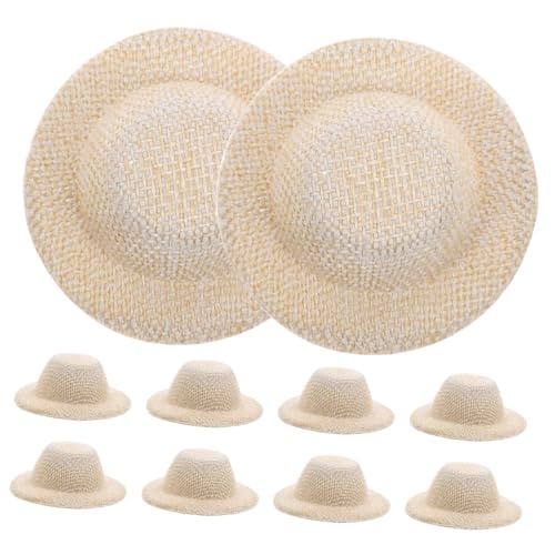 Supvox 10 Stück Kleines Strohhutspielzeug Party dekorativer DIY-Hut Kindermützen Mädchen Mini Babypuppe kreative Hutverzierung Bauarbeiterhut Puppenhüte basteln Foto -Prop -Zubehör Eva Supvox 10 Stück Kleines Strohhutspielzeug Party dekorativer DIY-Hut Kindermützen Mädchen Mini Babypuppe kreative Hutverzierung Bauarbeiterhut Puppenhüte basteln Foto -Prop -Zubehör Eva von Supvox
