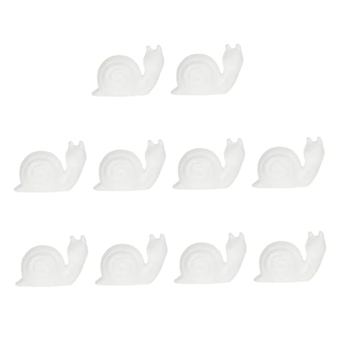 Supvox 10 Stück Selbstgemacht Schaum Schnecken Modelle für Kinder Blanko Tierpuppe zum Bemalen Kreatives Bastelspielzeug Sicheres Material für Malprojekte und Dekoration Supvox 10 Stück Selbstgemacht Schaum Schnecken Modelle für Kinder Blanko Tierpuppe zum Bemalen Kreatives Bastelspielzeug Sicheres Material für Malprojekte und Dekoration von Supvox
