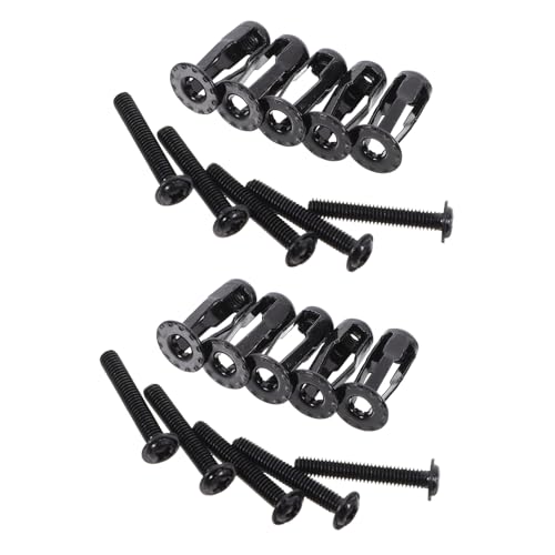 Supvox 10 Stück Teiliges Metall Hohlraumanker mit Gewindeeinsätzen Langlebige Expansionsschrauben und Muttern Vielseitiges Befestigungsmaterial für Türen und Möbelmontage von Supvox