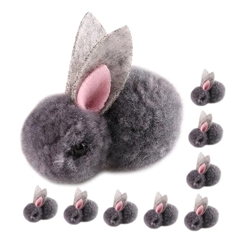 Supvox 10 Stück Teiliges Mini Plüsch Häschen Weiche DIY Kleidung Ornament Niedliche Kleine Kaninchen Puppen für Bastelprojekte Vielseitige Handarbeitsdeko für Hüte und Taschen Supvox 10 Stück Teiliges Mini Plüsch Häschen Weiche DIY Kleidung Ornament Niedliche Kleine Kaninchen Puppen für Bastelprojekte Vielseitige Handarbeitsdeko für Hüte und Taschen von Supvox