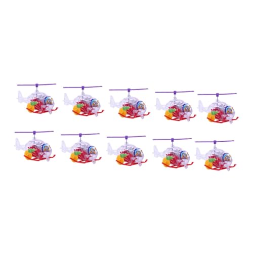 Supvox 10 Stück Teiliges Wind Up Kunststoff Helikopter Bunte Hubschrauber mit Lustige Party Mitgebsel für Realistische Bewegung Robustes Material Geeignet für Draußen und Zufällige Farbe Supvox 10 Stück Teiliges Wind Up Kunststoff Helikopter Bunte Hubschrauber mit Lustige Party Mitgebsel für Realistische Bewegung Robustes Material Geeignet für Draußen und Zufällige Farbe von Supvox