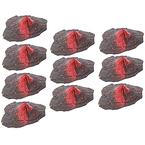Supvox 10 Stück Vulkanmodellschmuck Dekoration Riese Eruption wirbelt Mini-Vulkan- klein vulkanisches Magma Vulkanisches Magma Modellhandwerk Plastik Supvox 10 Stück Vulkanmodellschmuck Dekoration Riese Eruption wirbelt Mini-Vulkan- klein vulkanisches Magma Vulkanisches Magma Modellhandwerk Plastik von Supvox