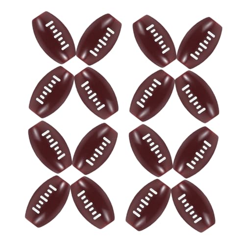 Supvox 100 Stück Acryl Rugby Perlen Diy Abstandshalter für Schmuck Bastelperlen für Armbänder und Accessoires Vielseitige Sportperlen für Individuellen Schmuckdesign Supvox 100 Stück Acryl Rugby Perlen Diy Abstandshalter für Schmuck Bastelperlen für Armbänder und Accessoires Vielseitige Sportperlen für Individuellen Schmuckdesign von Supvox