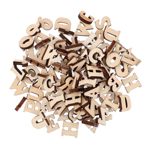 Supvox 100 Stück Alphabet -Holzchip -Unterrichtshilfe Holzausschnitt basteln handgefertigte Holzchips DIY-Graffiti-Holzblöcke Unvollendete Holzausschnitte zum Basteln hölzern Supvox 100 Stück Alphabet -Holzchip -Unterrichtshilfe Holzausschnitt basteln handgefertigte Holzchips DIY-Graffiti-Holzblöcke Unvollendete Holzausschnitte zum Basteln hölzern von Supvox