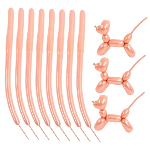 Supvox 100 Stück Ballon Aus Metallstreifen Partyzubehör Dekorative Latexballons Massenballons Dekorative Luftballons Party-latexballons Bausatz Für Modellierballons Emulsion Rose Gold Supvox 100 Stück Ballon Aus Metallstreifen Partyzubehör Dekorative Latexballons Massenballons Dekorative Luftballons Party-latexballons Bausatz Für Modellierballons Emulsion Rose Gold von Supvox